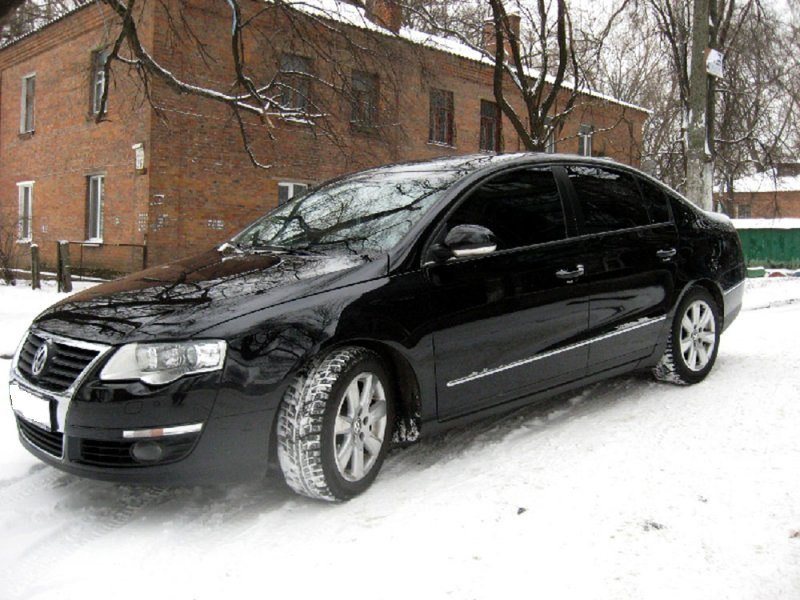 Volkswagen Passat B6, автомобиль из архива работ мастерской