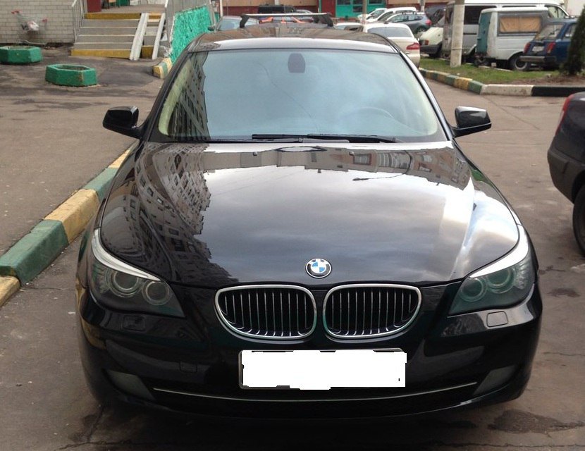 BMW 5 Series E60, автомобиль из архива работ мастерской