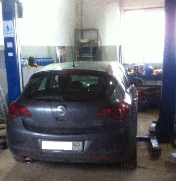 Opel Astra J 2010 1.6 turbo АКПП 6т45